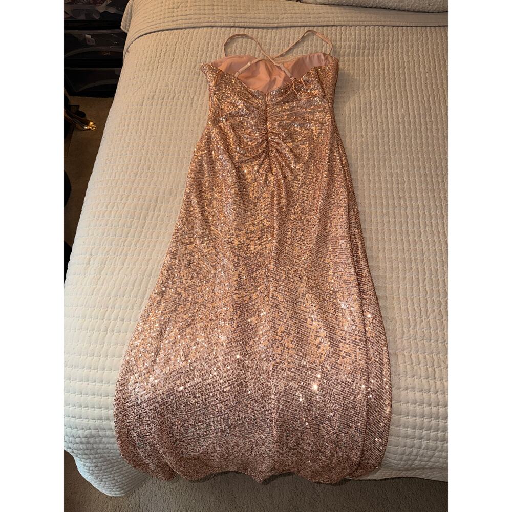 Morgan & Co Sequin Gown Size 8